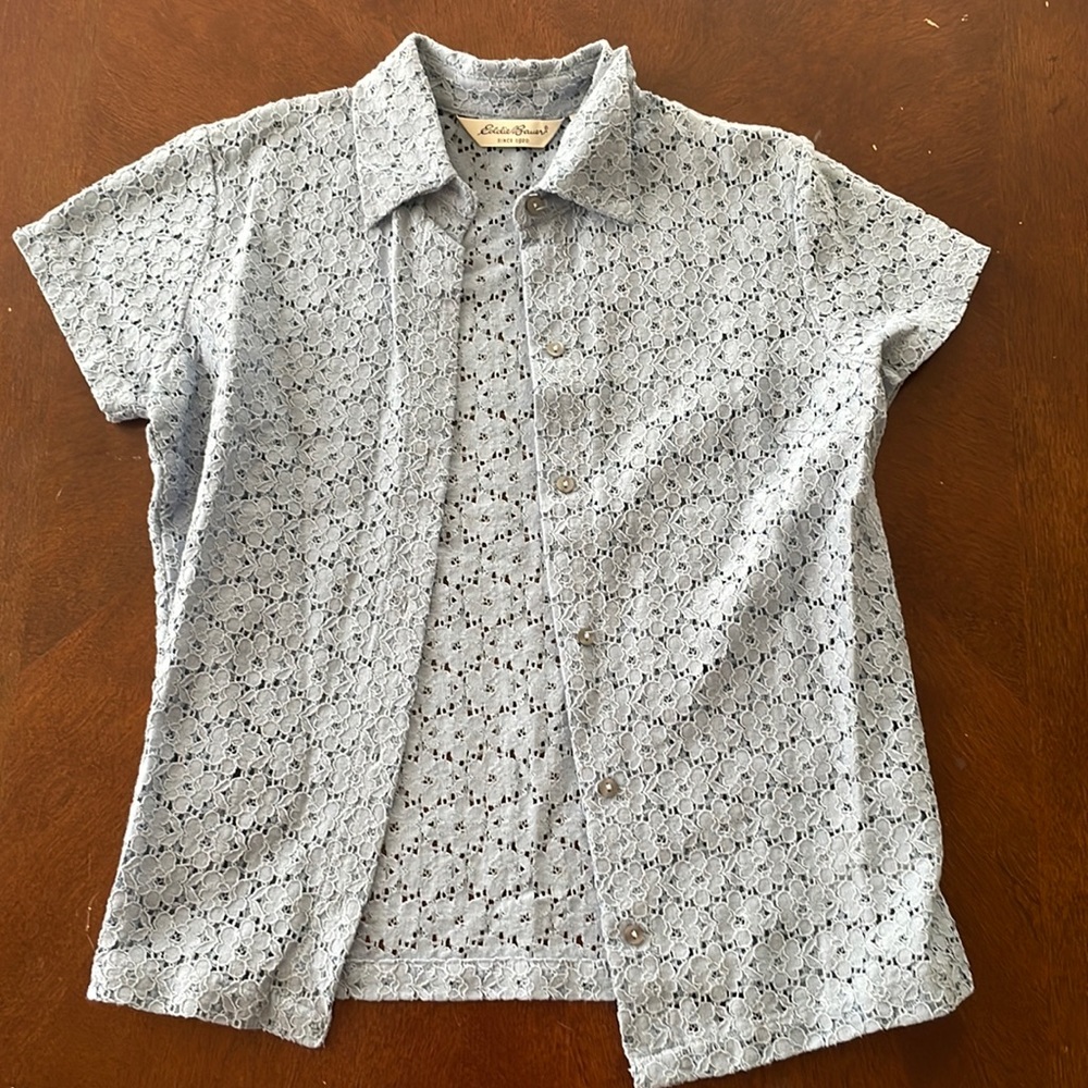 Eddie Bauer size - XS button down t- shirt
